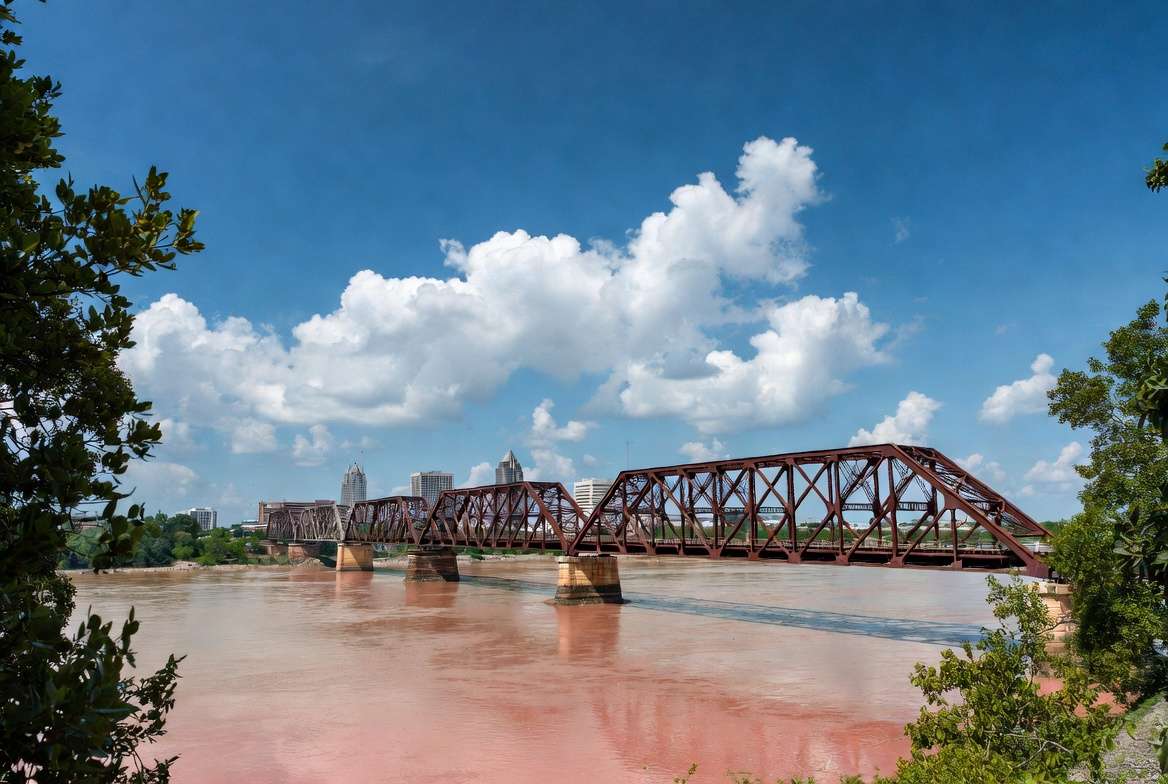 Showing red river and shreveport