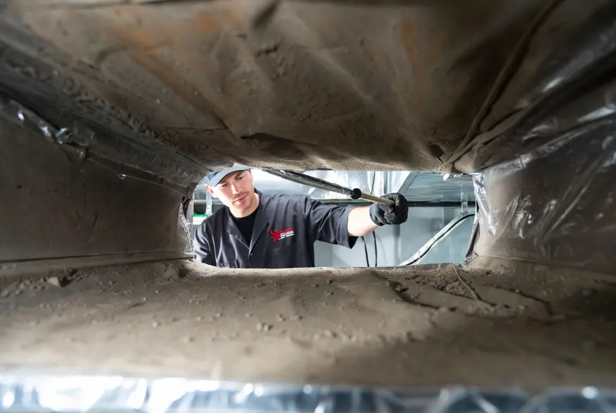 cleaning out ac ducts